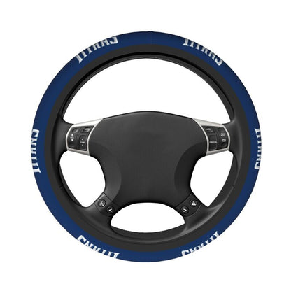 Tennessee Titans 3 Printed elastic steering wheel cover anti slip breathable