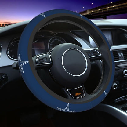 Dallas Cowboys Printed breathable elastic steering wheel anti slip cover
