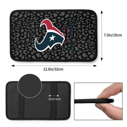 Houston Texans printed Car handrail box cushion Personalized car armrest cover