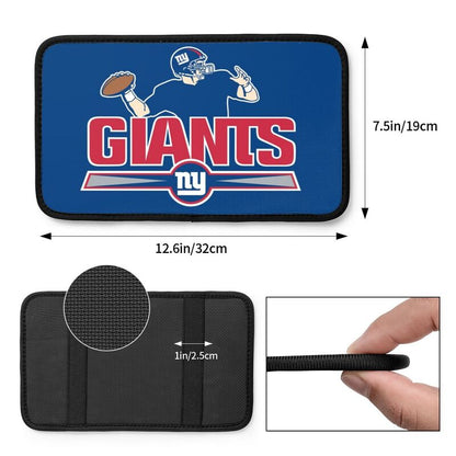 New York Giants3 Printed car armrest box pad anti-abrasion pad