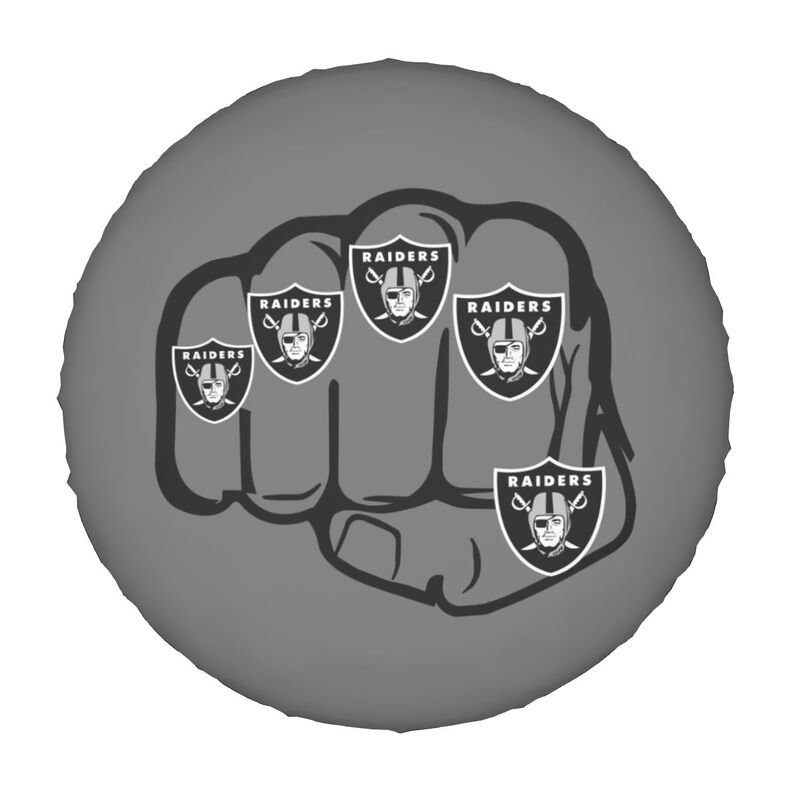 Las Vegas Raiders Print tire protection cover car spare tire dust protection covers