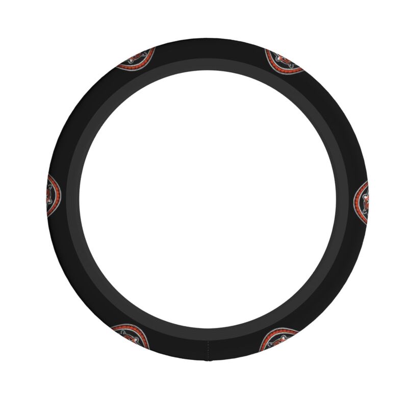Cincinnati Bengals Printed car anti-skid cover elastic steering wheel cover