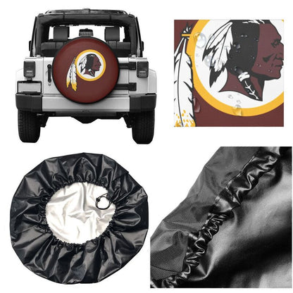 Washington Redskins 6 Printing tire protection cover car sun protection tire protection covers