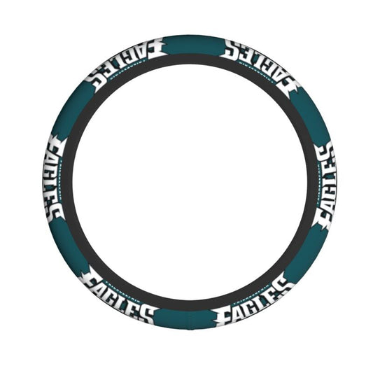 Philadelphia Eagles 4 Printed breathable elastic steering wheel anti slip cover