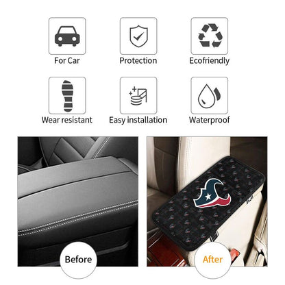 Houston Texans printed Car handrail cushion Personalized car armrest cover