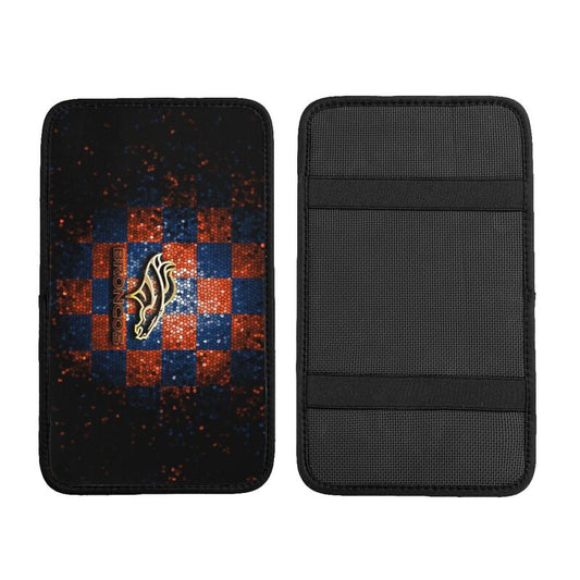 Denver Broncos2 Printed car armrest box pad anti-abrasion pad