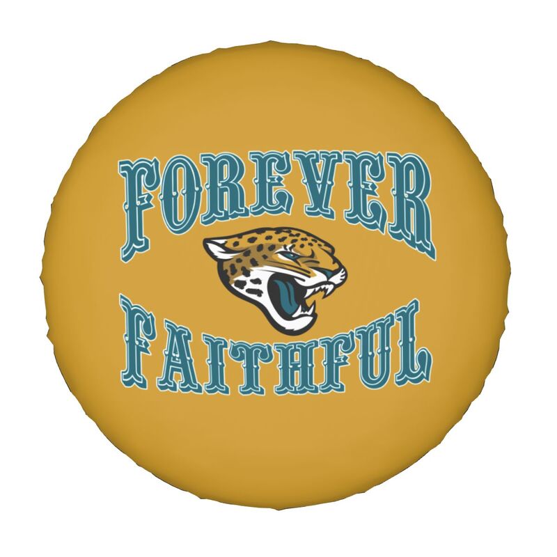 Jacksonville Jaguars Printing car spare tire dust protection cover tire protection cover