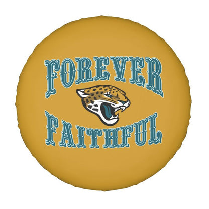 Jacksonville Jaguars Printing car spare tire dust protection cover tire protection cover