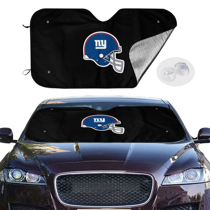New York Giants 3 Print is suitable for front Car windshield sunshades Car windshield sunshades