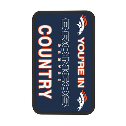 Denver Broncos Printed car armrest box pad elbow support pad
