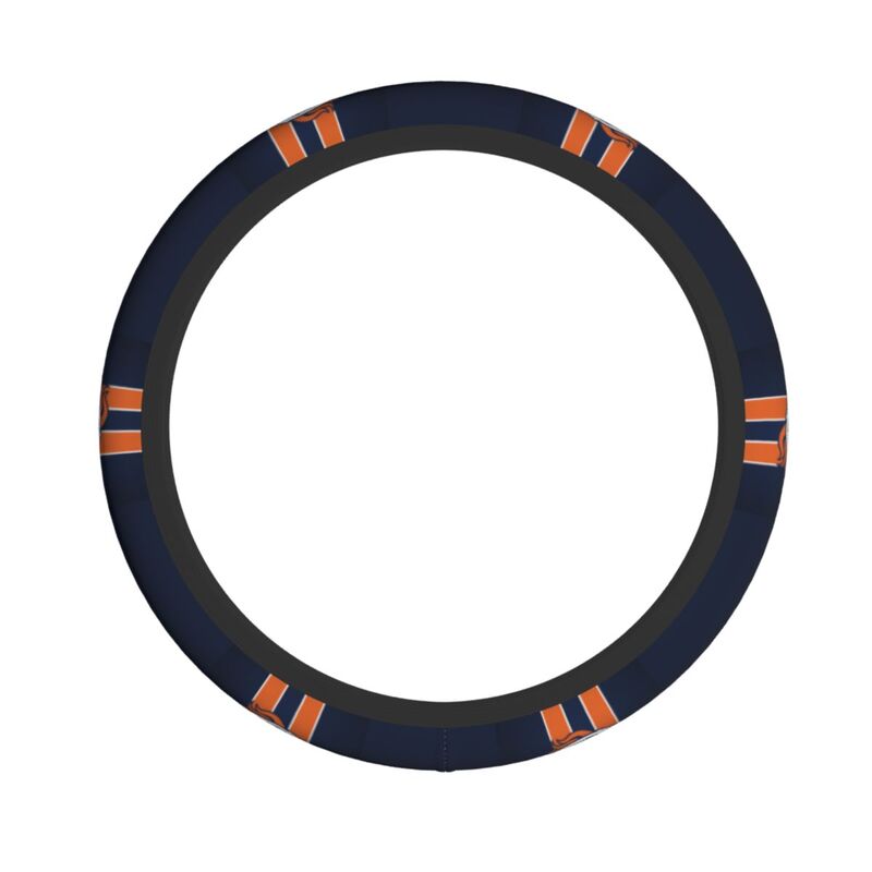 Denver Broncos Printed elastic steering wheel cover car steering wheel protective cover