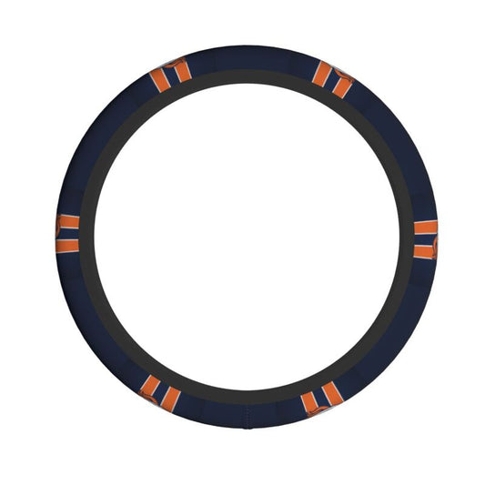 Denver Broncos Printed elastic steering wheel cover car steering wheel protective cover
