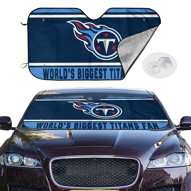 Tennessee Titans Printing is suitable for car front windshield sunshades Car windshield sunshades