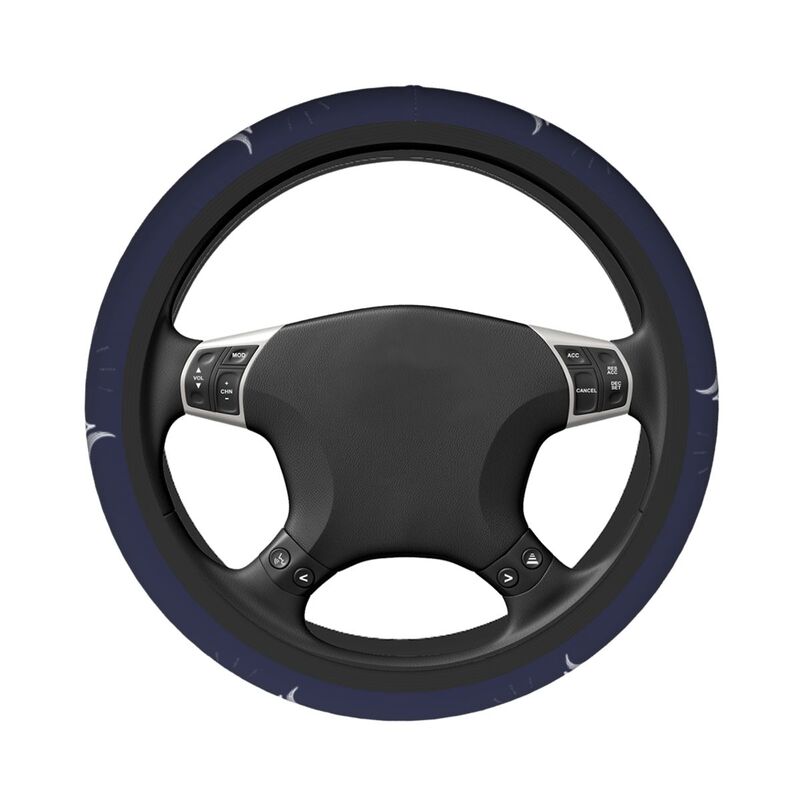 Denver Broncos 1 Printed breathable elastic steering wheel protective cover