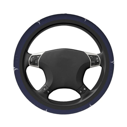 Denver Broncos 1 Printed breathable elastic steering wheel protective cover
