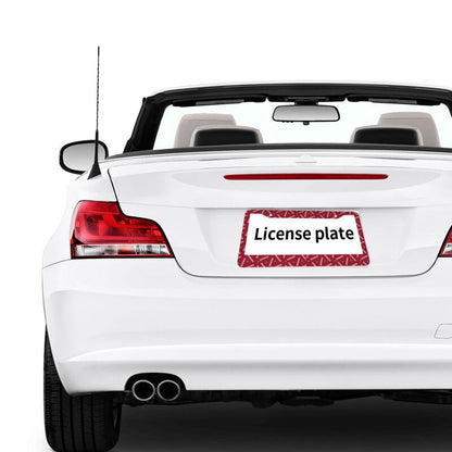 Tampa Bay Buccaneers Print front rear license plate holder circular hole license plate holder (one pair)