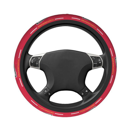 Kansas City Chiefs 3 Printed breathable elastic steering wheel anti slip cover