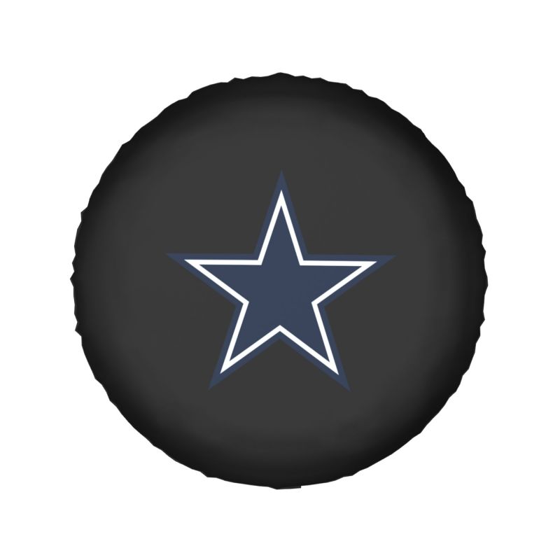 Dallas Cowboys 3 Car tire protective cover waterproof and dustproof tire cover
