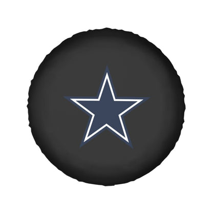 Dallas Cowboys 3 Car tire protective cover waterproof and dustproof tire cover
