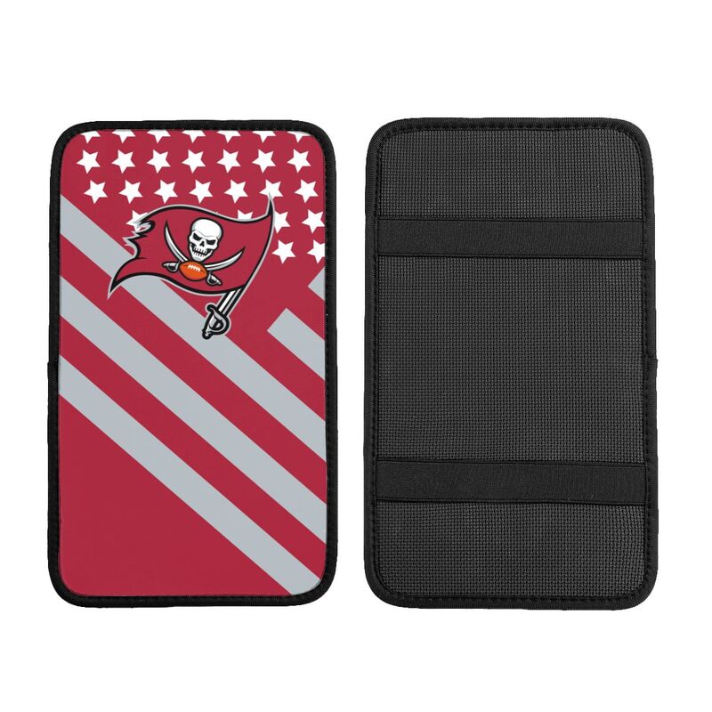 Tampa Bay Buccaneers3 Printed car armrest box pad elbow protection pad