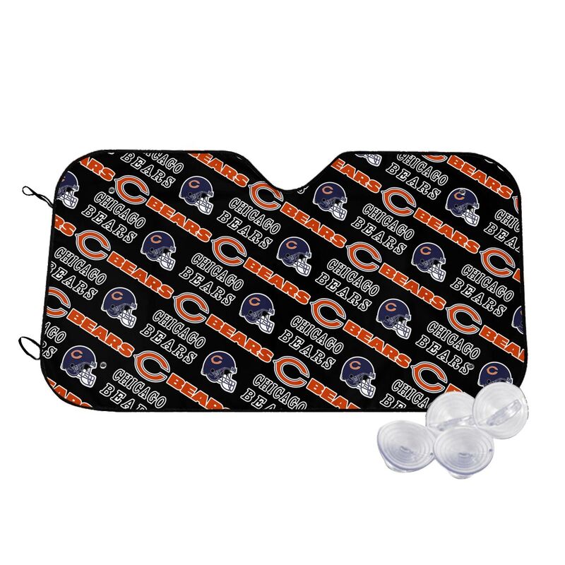 Chicago Bears Printed suitable for front Car windshield sunshades Car windshield sunshades