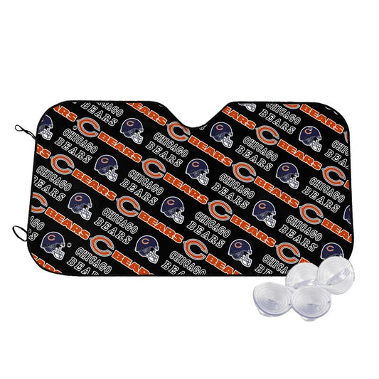 Chicago Bears Printed suitable for front Car windshield sunshades Car windshield sunshades