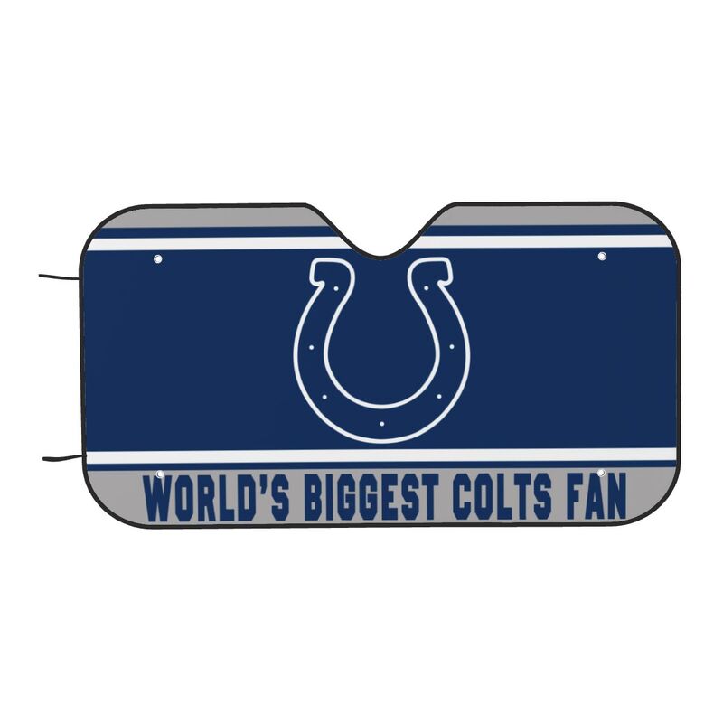 Indianapolis Colts Printing is suitable for car front windshield sunshades Car windshield sunshades