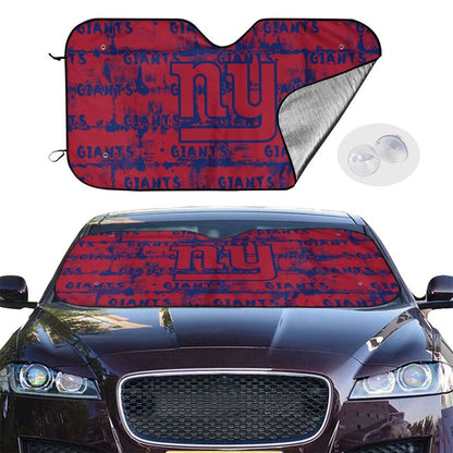 New York Giants Printed front windshield sunshade car windshield sunshade (multi size)