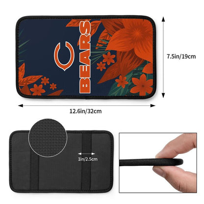 Chicago Bears Car armrest box protective cover car center console armrest pad