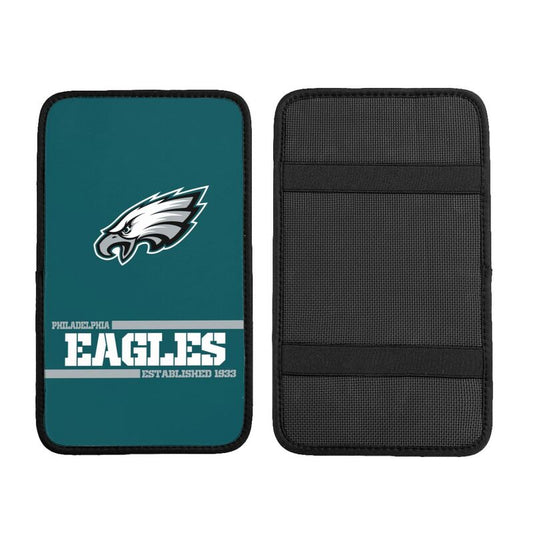 Philadelphia Eagles Printed car armrest box pad Protective pad