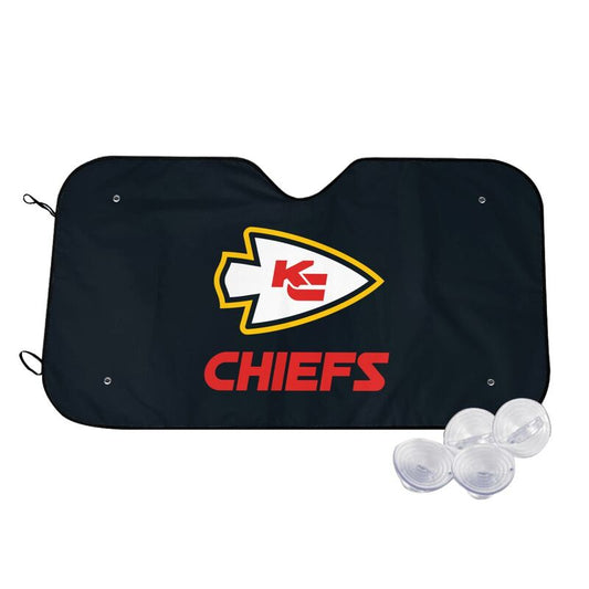 Kansas City Chiefs 2 Print suitable for front Car windshield sunshades Car windshield sunshades