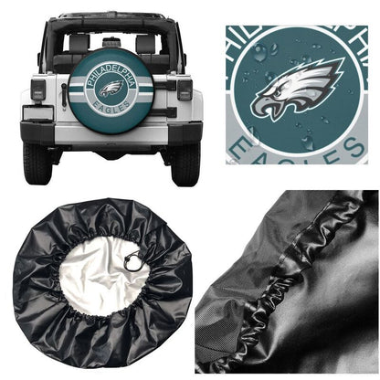 Philadelphia Eagles Print tire protection cover car sun protection tire protection cover