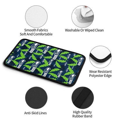 Seattle Seahawks printing Center console armrest pad car armrest protective cover car