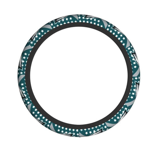 Philadelphia Eagles 1 Printed breathable elastic steering wheel anti slip cover