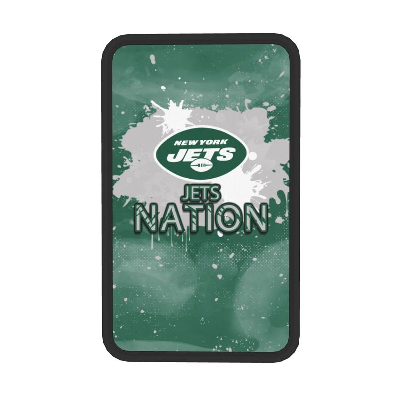 New York Jets print car center console armrest pad Car armrest box protective cover
