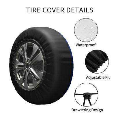 Buffalo Bills 3  Car tire protective cover waterproof and dustproof tire cover