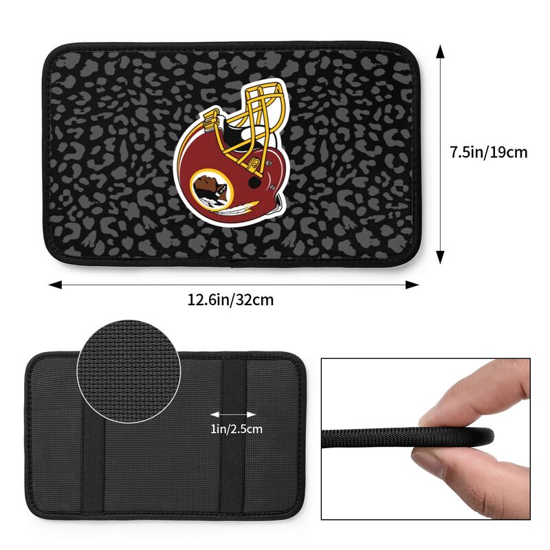 Washington Redskins 3 printed Car handrail box cushion Personalized car armrest cover