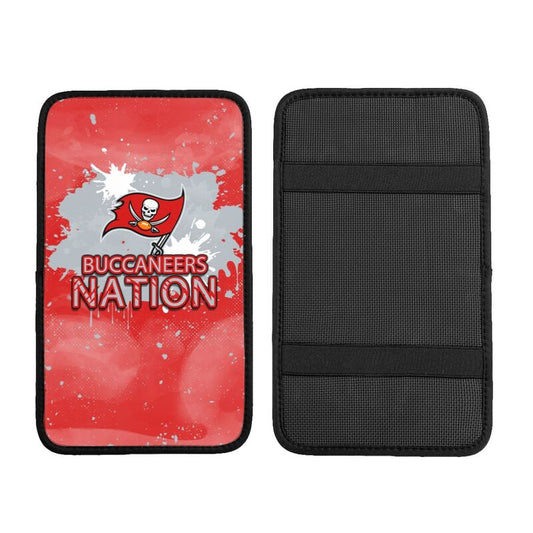 Tampa Bay Buccaneers print car center console armrest pad Car armrest box protective cover
