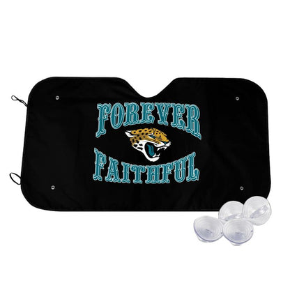 Jacksonville Jaguars Printing car multi size front windshield sunshade car windshield sunshade