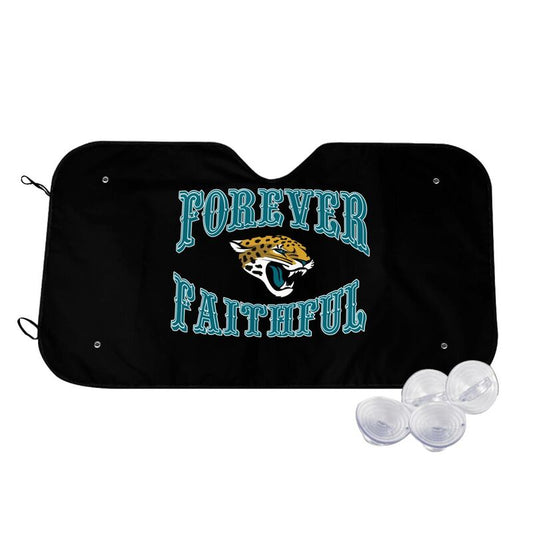 Jacksonville Jaguars Printing car multi size front windshield sunshade car windshield sunshade
