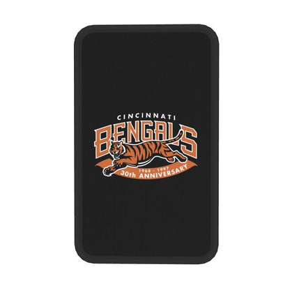 Car armrest box pad Cincinnati Bengals 4 Printed center armrest box pad protective pad