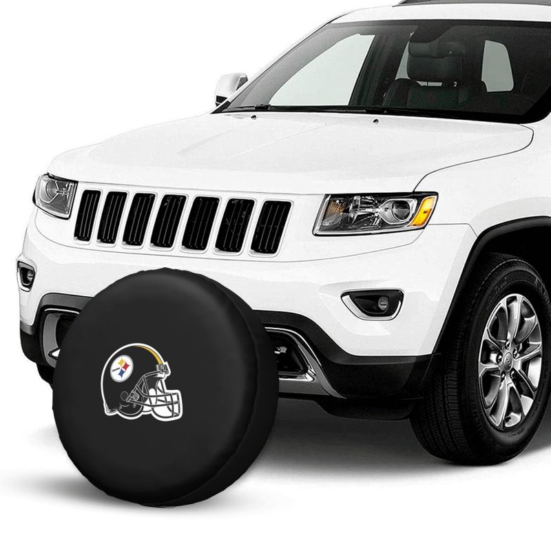Pittsburgh Steelers Car tire protective cover waterproof and dustproof tire cover