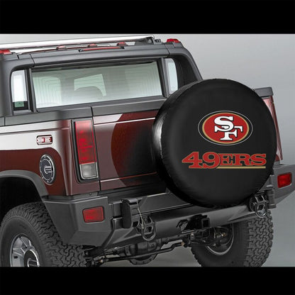 San Francisco 49ers Print tire protection covers car sunscreen tire protection covers