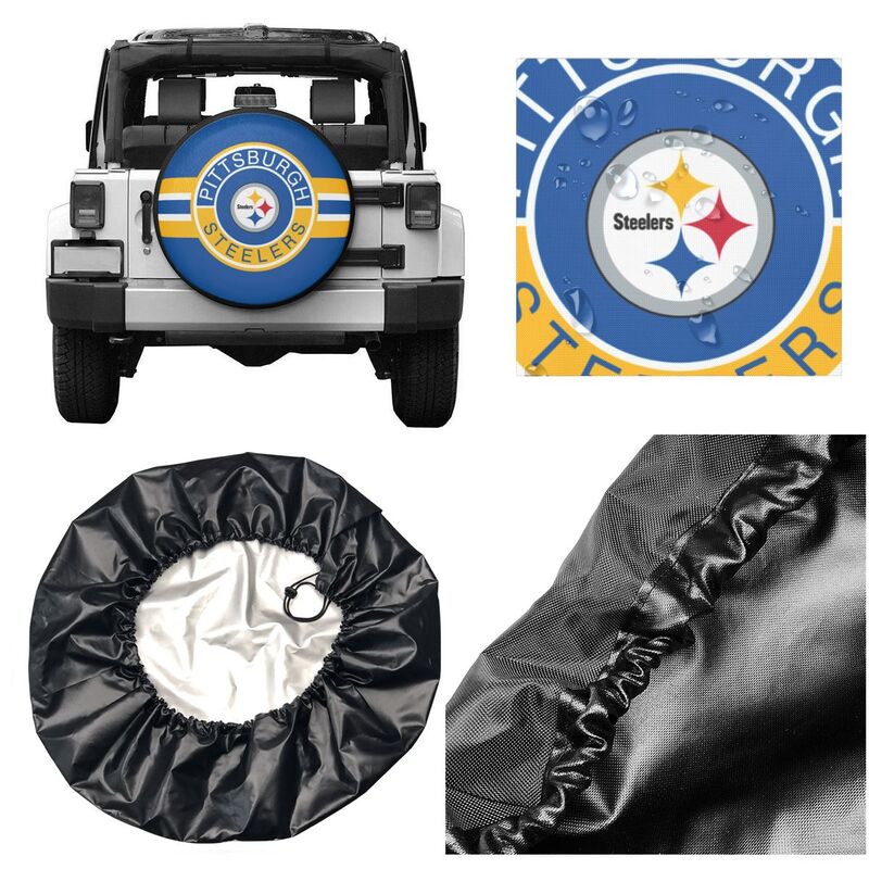 Pittsburgh Steelers Print tire protection cover car sun protection tire protection cover