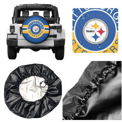 Pittsburgh Steelers Print tire protection cover car sun protection tire protection cover