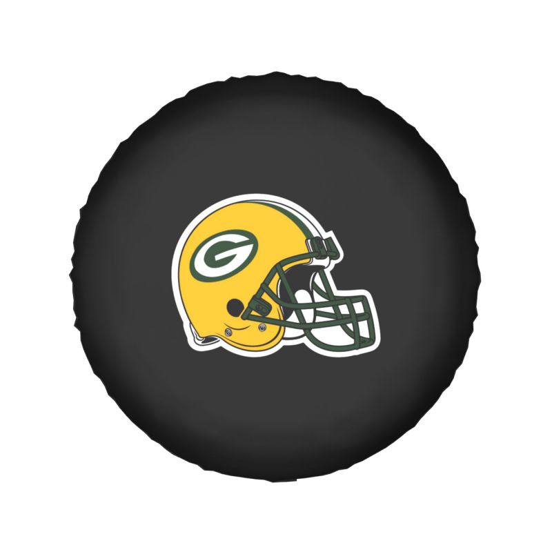 Green Bay Packers Car tire protective cover waterproof and dustproof tire cover