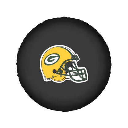 Green Bay Packers Car tire protective cover waterproof and dustproof tire cover