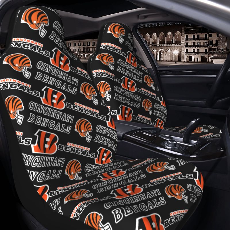 Cincinnati Bengals Printed seat dust protection cover car seat protective cover