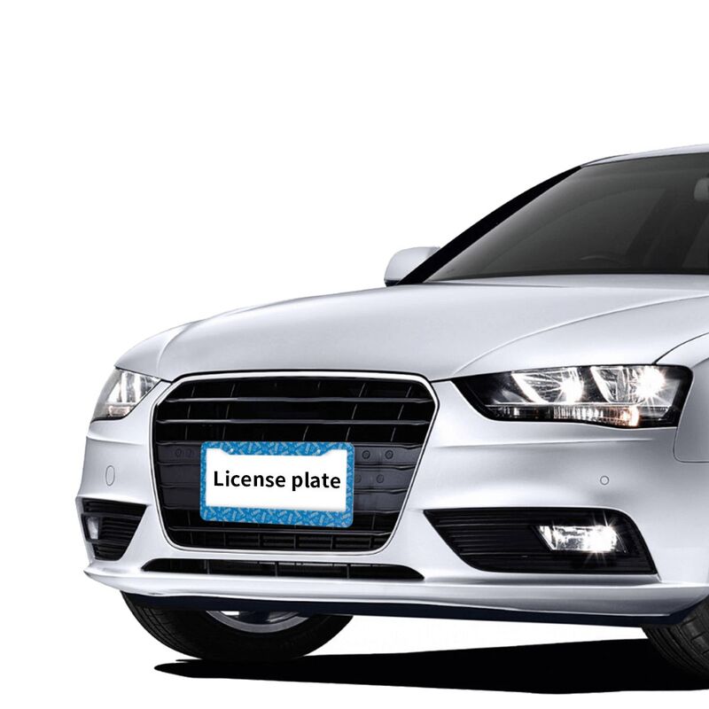 Detroit Lions Print front rear license plate holder circular hole license plate holder (one pair)