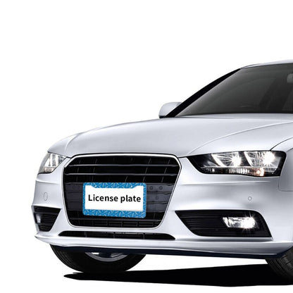 Detroit Lions Print front rear license plate holder circular hole license plate holder (one pair)